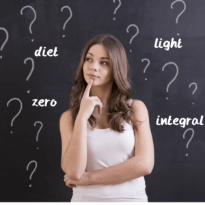 diferença entre diet e light