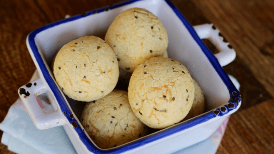 Pãozinho de Queijo Fake Vegano