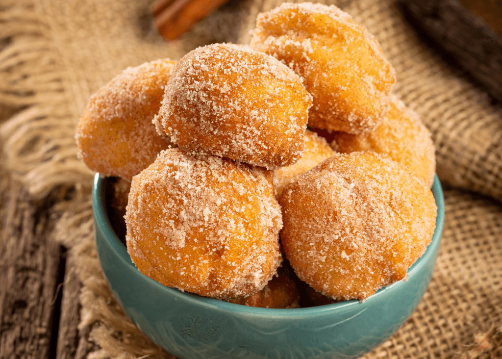 bolinho de chuva assado