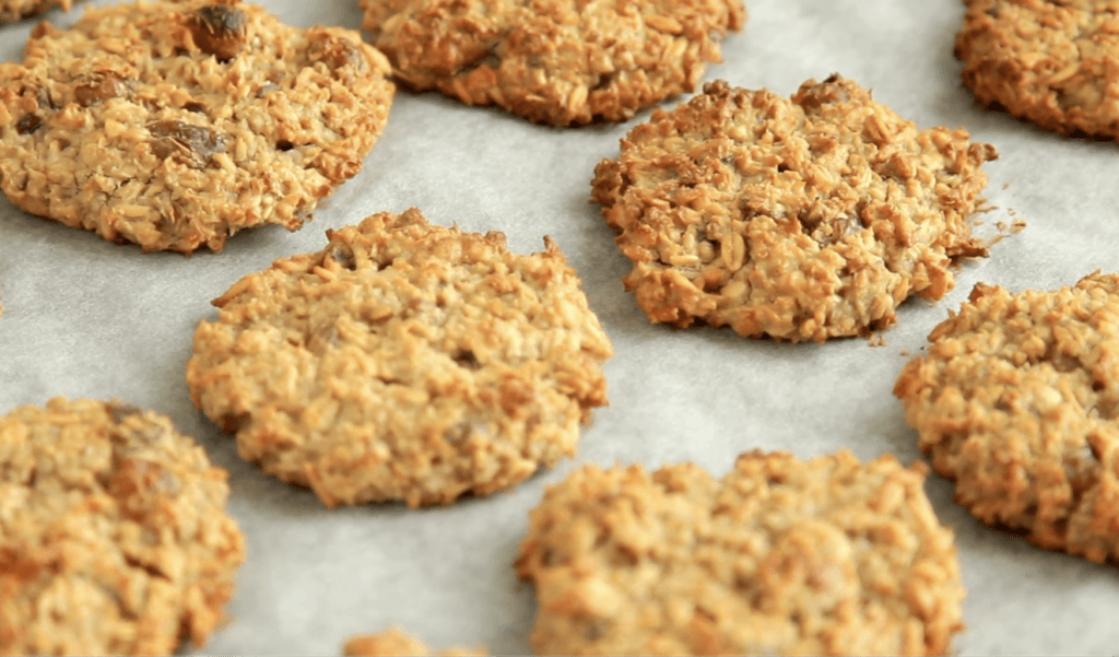 cookies de aveia e maçã