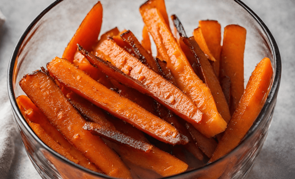 cenoura caramelizada na airfryer